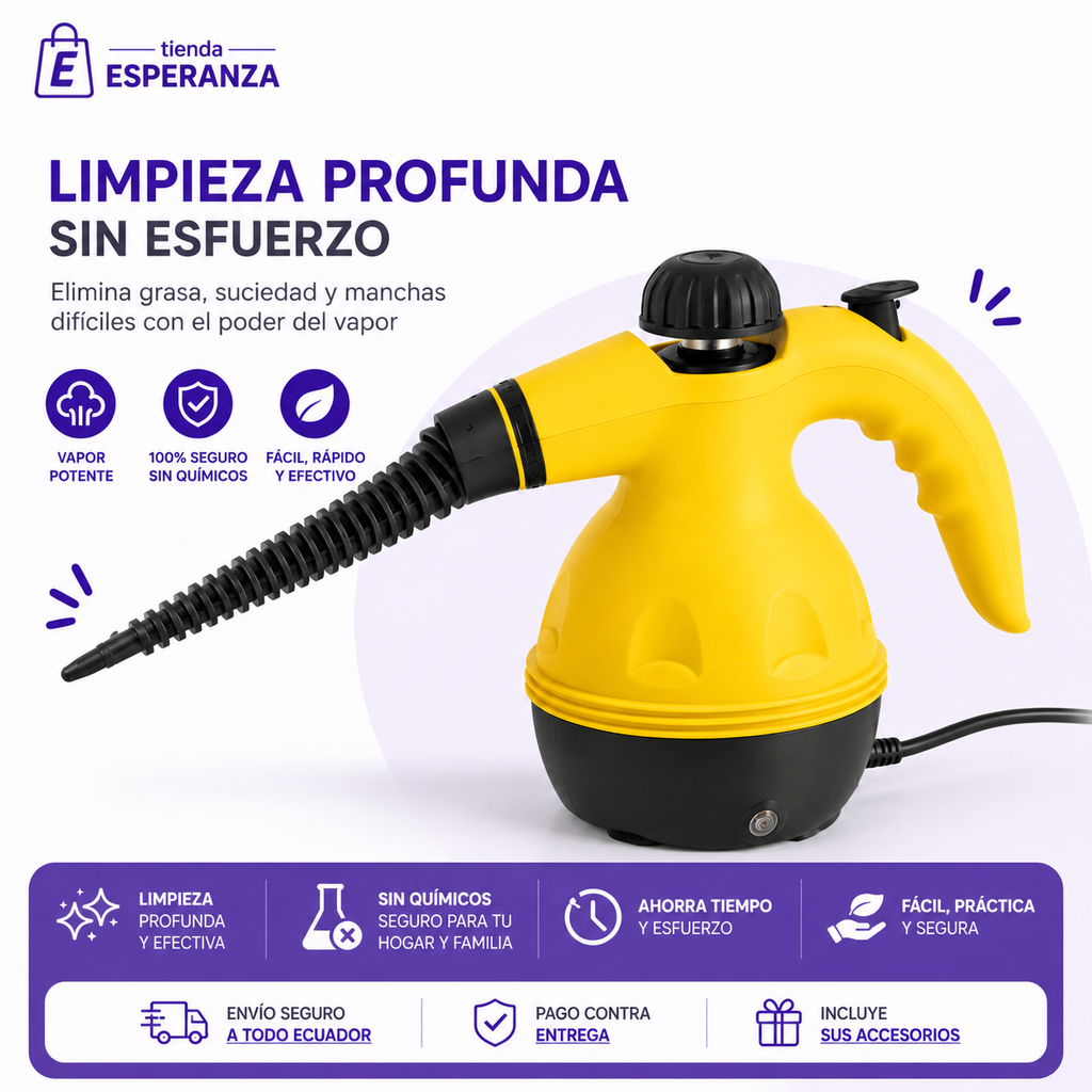 LIMPIADOR A VAPOR MÁGICO.